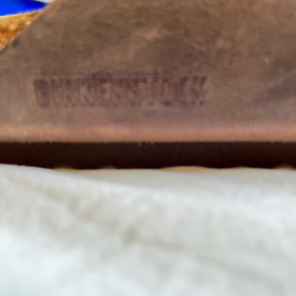 Birkenstock Arizona Habana Oiled Leather Sandals- classic cork footbed- NARROW - Picture 4 of 6